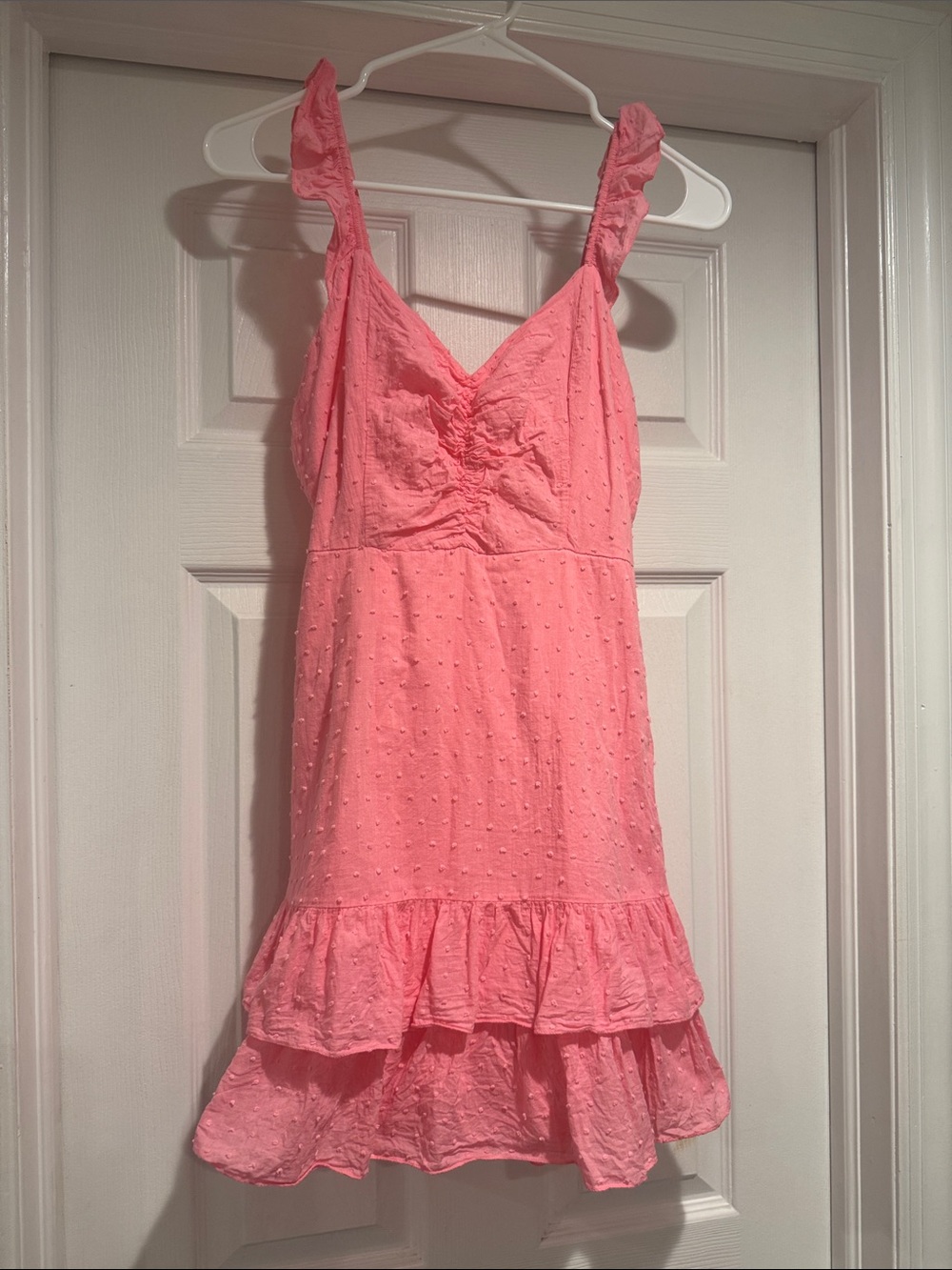 Pink cotton summer mini by Meet Me There- XXS